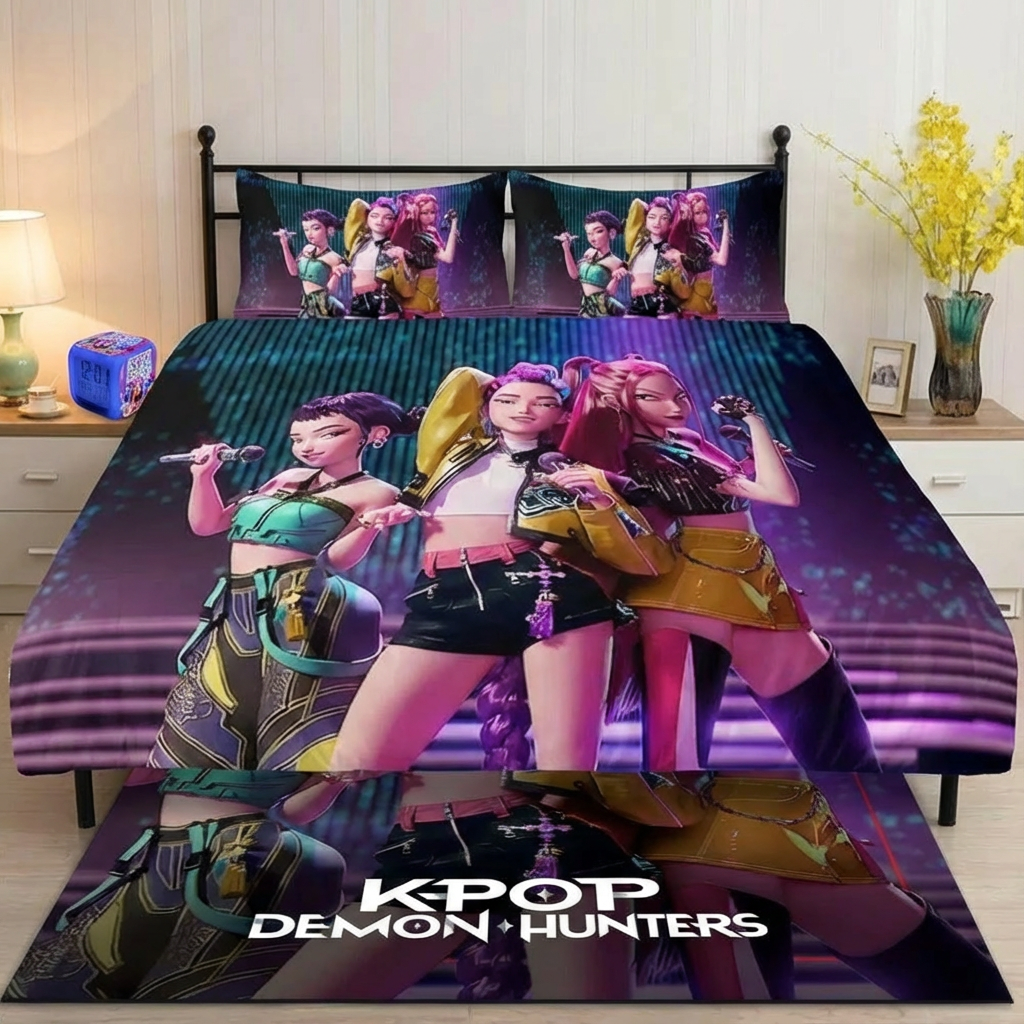 pack-d-coration-chambre-k-pop-demon-hunters-huntrix-parure-tapis